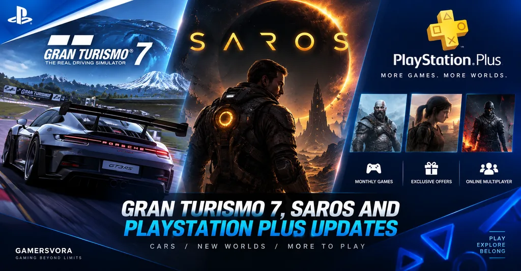 Gran Turismo 7, Saros and PlayStation Plus updates announced at State of Play