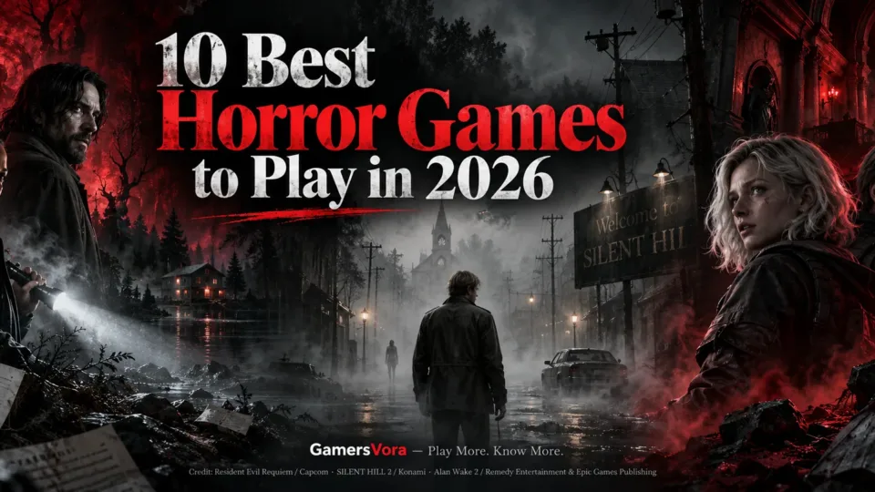 Resident Evil Requiem, SILENT HILL 2 and Alan Wake 2 featured among the best horror games to play in 2026