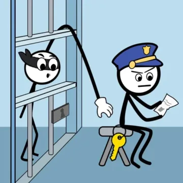 Stickman Thief Stealing Puzzle game icon