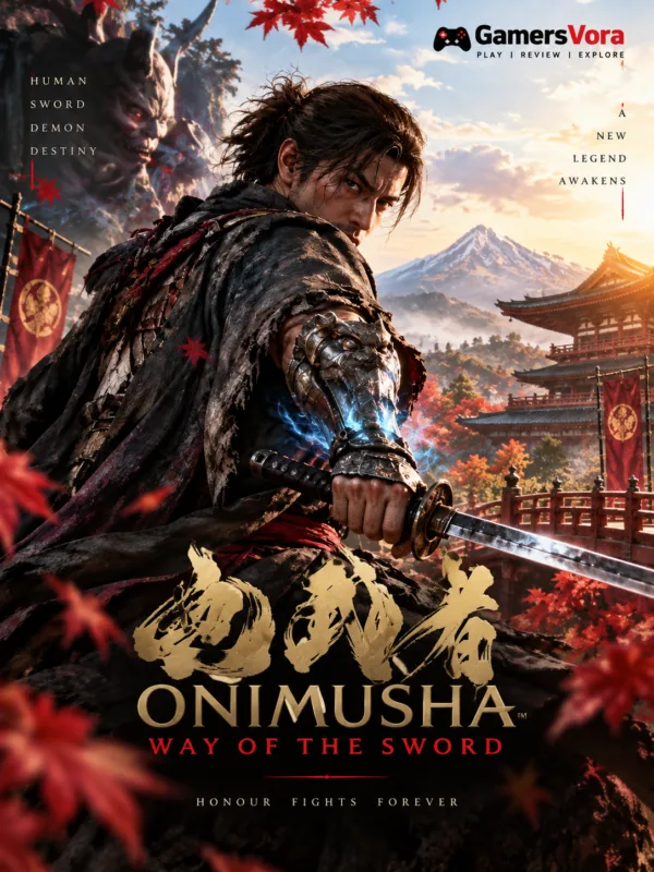 Onimusha Way of the Sword game card featuring Miyamoto Musashi