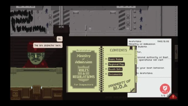 Papers, Please official screenshot 3