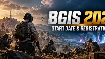 BGIS 2027 start date and registration update for the Battlegrounds Mobile India esports tournament.