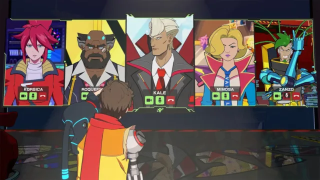 Hi-Fi RUSH — a panel of the main cast