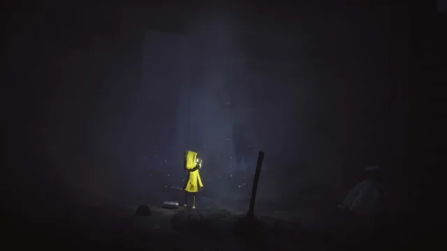 Little Nightmares — Six in a large dark room