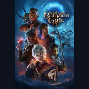 Baldur's Gate 3 official cover artwork