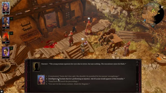 Divinity: Original Sin 2 - Definitive Edition — PC screenshot: An encounter with a dialogue choice