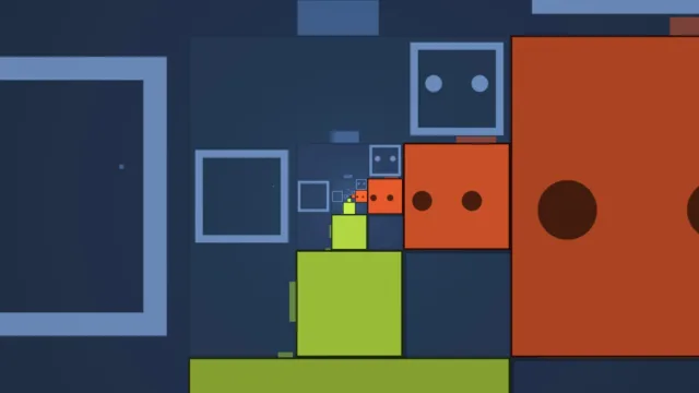 Patrick's Parabox — PC screenshot: A close view of nested puzzle containers
